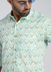 Cotton Printed Full Sleeve Shirt